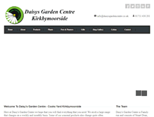 Tablet Screenshot of daisysgardencentre.co.uk